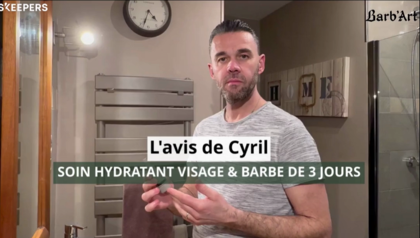 Soin Hydratant Visage &amp; Barbe de 3 Jours